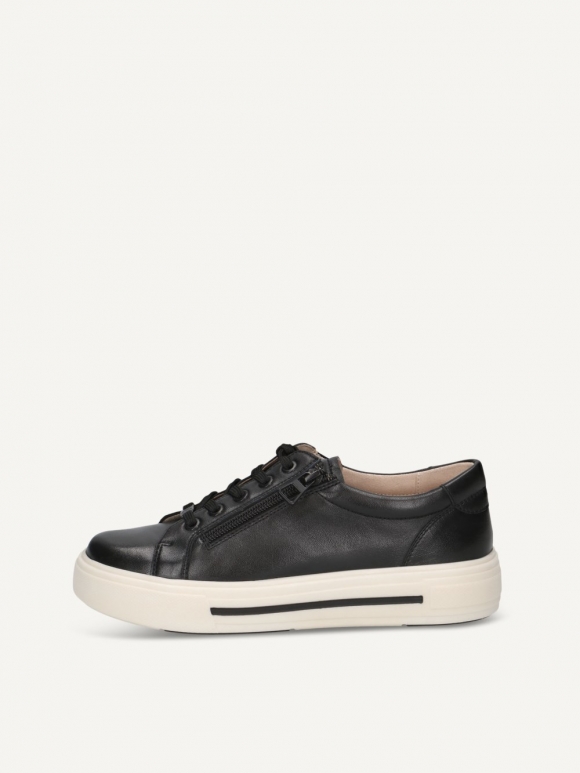 Caprice Sneaker - Schwarzes Nappa