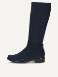Caprice Stiefel - Marineblaues Stretchleder