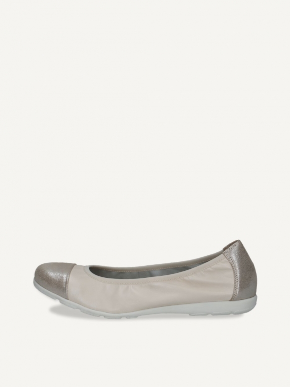 Caprice Ballerina - Cremefarbener Kamm