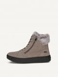 Caprice Stiefelette - Schlammfarbenes Wildleder