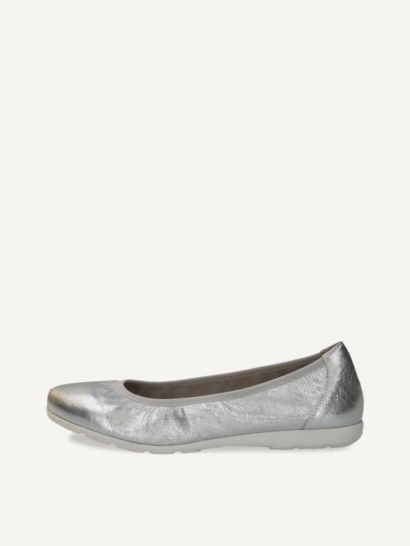Caprice Ballerina - Silbermetallic