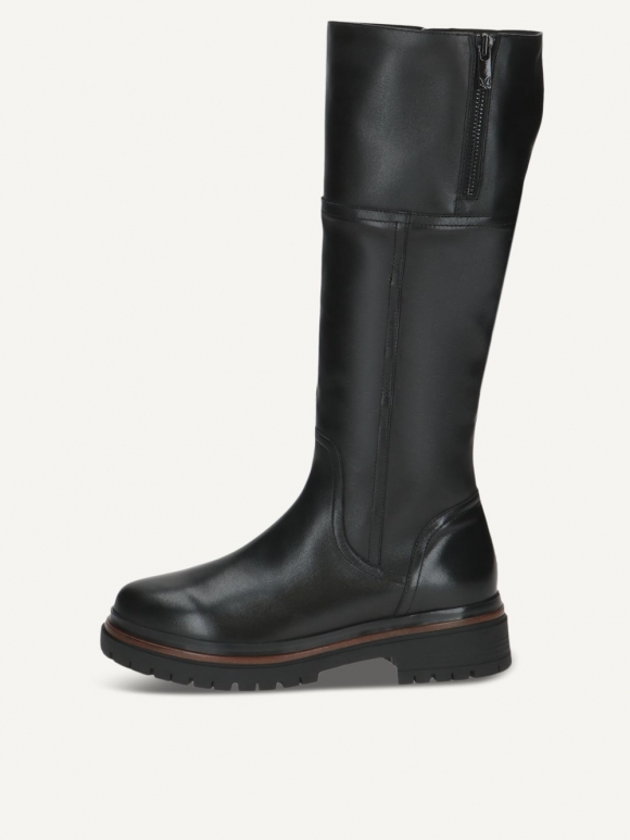 Caprice Stiefel - Schwarzes Nappaleder