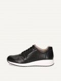 Caprice Sneaker - Schwarzes Nappaleder