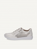 Caprice Sneaker - Weißes Nappaleder
