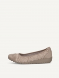Caprice Ballerina - Schlammfarbener Kamm
