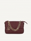 Caprice Handtasche - Bordeaux-Nappaleder