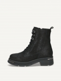Caprice Stiefelette - Schwarzes Nubukleder