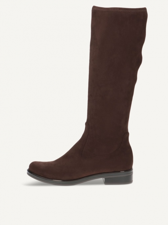 Caprice Stiefel - Dunkelbraunes Stretchleder