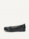 Caprice Ballerina - Schwarzes Nappaleder