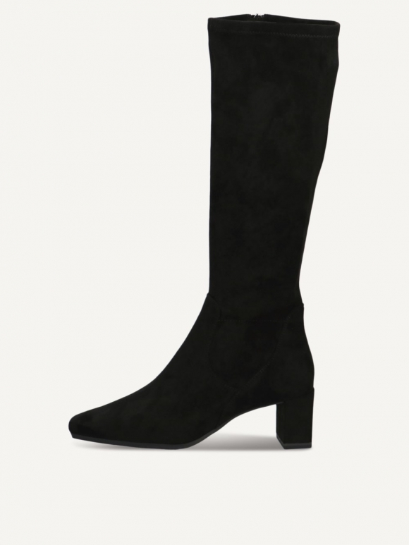 Caprice Stiefel - Schwarzer Stretch