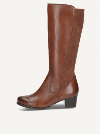 Caprice Stiefel - Cognac-Kamm