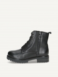 Caprice Stiefelette - Schwarzes Nappaleder