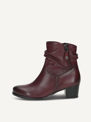 Caprice Stiefelette - Bordeaux Nappa