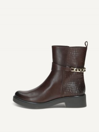 Caprice Stiefelette - Dunkelbrauner Kamm