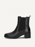 Caprice Stiefelette - Schwarzes Nappaleder