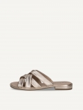 Caprice Pantolette - Platinmetallic