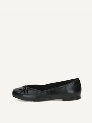Caprice Ballerina - Schwarzes Softnap