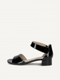 Caprice Sandalette - Schwarzes Lackleder