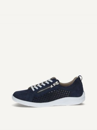 Caprice Sneaker - Ozeanfarbenes Wildleder