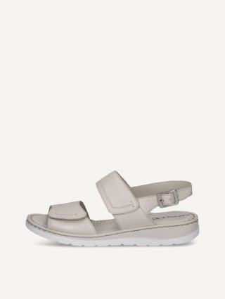 Caprice Sandalette - Perlmutt-Nappaleder