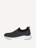 Caprice Sneaker - Schwarzer Strick