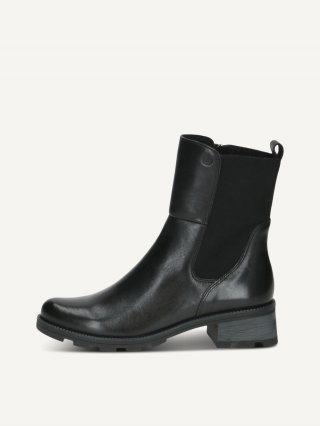 Caprice Stiefelette - Schwarzes Nappa
