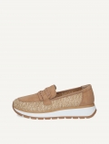 Caprice Slipper - Beigefarbener Kamm