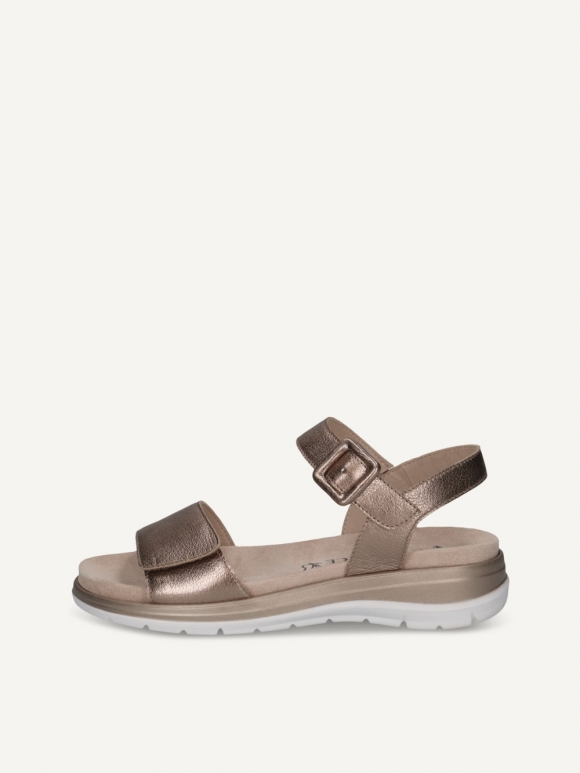 Caprice Sandale - Taupe-Metallic