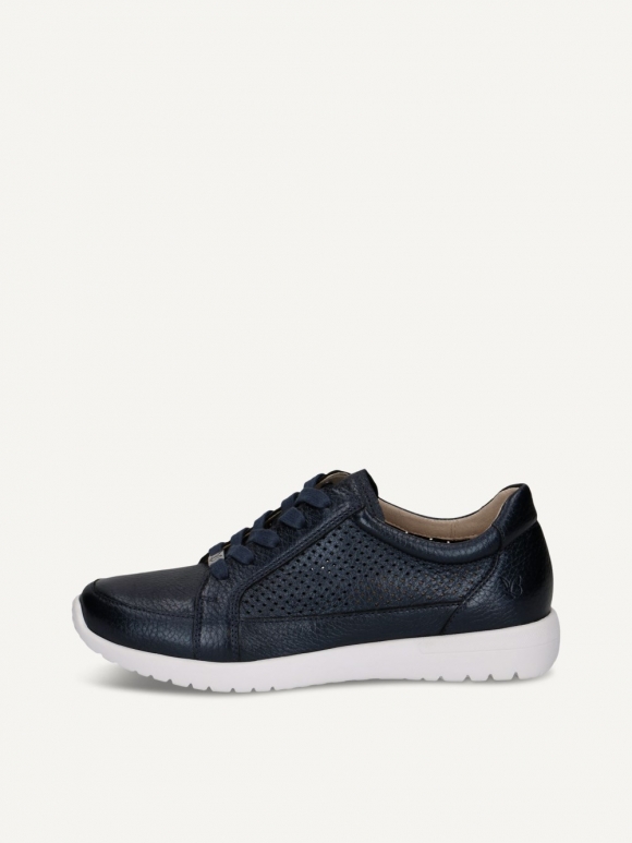 Caprice Sneaker - Ozean-Perlmutt-Hirschleder