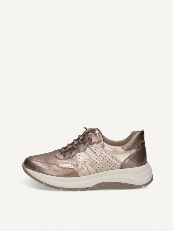 Caprice Sneaker - Taupe-Metallic