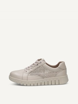 Caprice Sneaker - Perlmutt-Nappaleder
