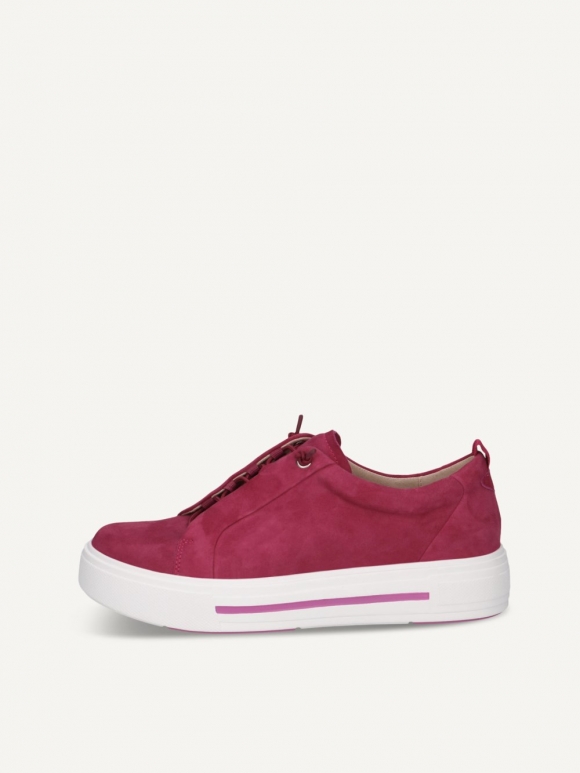 Caprice Sneaker - Rosa Wildleder