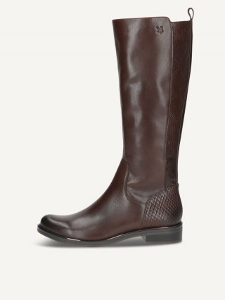 Caprice Stiefel - Dunkelbrauner Kamm