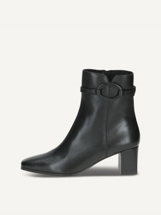 Caprice Stiefelette - Schwarzes Nappa