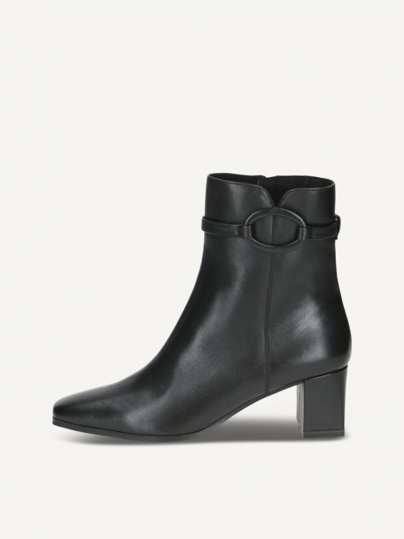 Caprice Stiefelette - Schwarzes Nappa