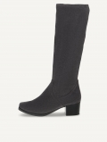 Caprice Stiefel - Dunkelgraues Stretchleder