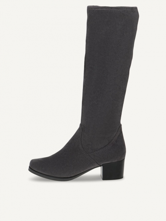 Caprice Stiefel - Dunkelgraues Stretchleder