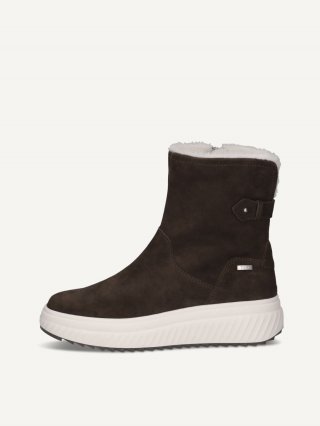Caprice Stiefelette - Dunkelgraues Wildleder
