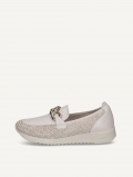 Caprice Slipper - Offwhite-Kamm