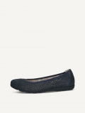 Caprice Ballerina - Ozean-Glitzerleder
