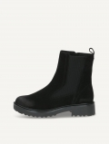Caprice Chelsea Boot - Schwarzes Wildleder