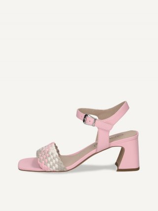 Caprice Sandalette - Rosenfarbener Kamm