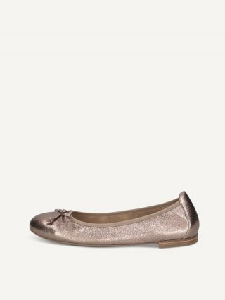 Caprice Ballerina - Taupe Met.Deer
