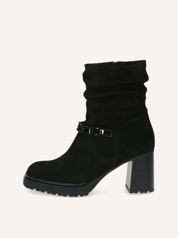 Caprice Stiefelette - Schwarzes Wildleder