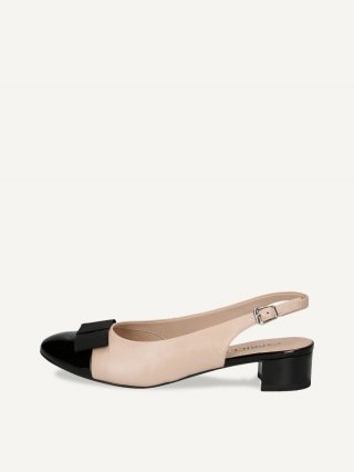 Caprice Slingpumps - Beiger Kamm
