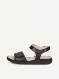 Caprice Sandalette - Schwarzes Nappaleder