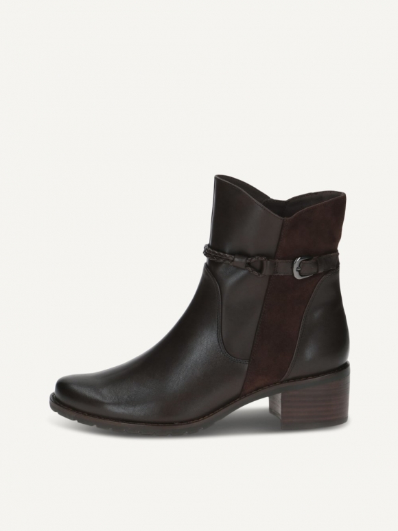Caprice Stiefelette - Dunkelbrauner Kamm
