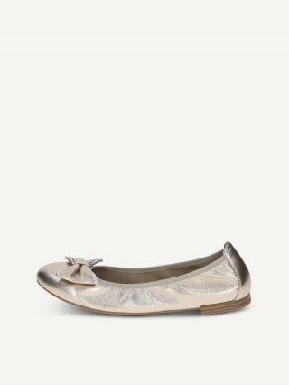 Caprice Ballerina - Platinmetall.