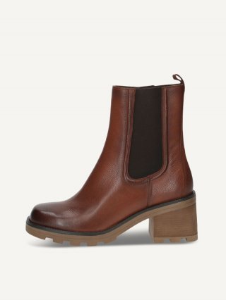 Caprice Stiefelette - Cognac Nappa