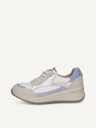 Caprice Sneaker - Weiß / Silber